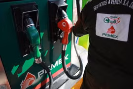 Một cây xăng của Pemex. (Nguồn: Bloomberg)