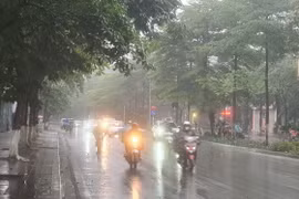 Từ đêm 22/5, Bắc Bộ và nhiều khu vực trên cả nước có mưa rào