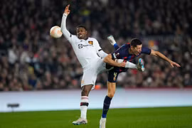 Barcelona hòa M.U ngay trên sân nhà. (Nguồn: Getty Images)