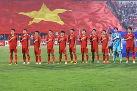 U23 Việt Nam lần thứ 5 giành vé dự Giải U23 châu Á. (Ảnh: TTXVN)