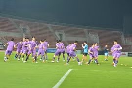 Đội tuyển Việt Nam sẵn sàng cho chung kết lượt về AFF Cup 2022
