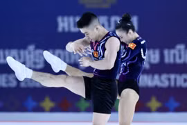 Aerobic Việt Nam 'vô đối,' giành trọn 5 HCV tại SEA Games 32