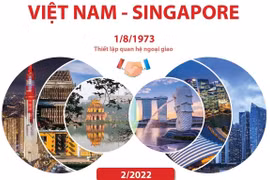 [Infographics] Toàn cảnh quan hệ Đối tác chiến lược Việt Nam-Singapore