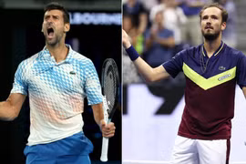Novak Djokovic 'đại chiến' Daniil Medvedev ở chung kết US Open