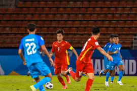 U17 Việt Nam hòa đáng tiếc trong ngày ra quân Giải U17 châu Á