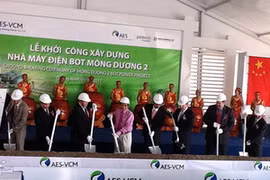 Quang cảnh lễ khởi công. (Ảnh: Vietnam+)