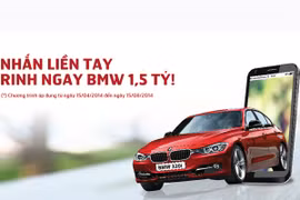 Thuê bao của VinaPhone được trải nghiệm dịch vụ và có cơ hội "rinh" xế hộp BMW. (Nguồn: VNP)