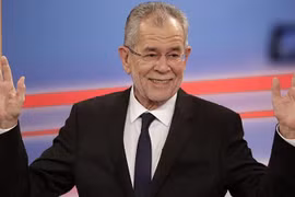 Tổng thống Áo Alexander Van der Bellen. (Nguồn: sputniknews)