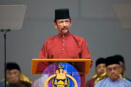 Quốc vương Brunei Hassanal Bolkiah. (Ảnh: AFP/TTXVN)