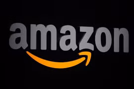 Biểu tượng Amazon tại New York, Mỹ. (Ảnh: AFP/TTXVN)
