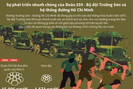 Sự phát triển của Đoàn 559-Bộ đội Trường Sơn và hệ thống đường HCM