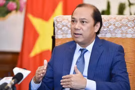 Thứ trưởng Bộ Ngoại giao Nguyễn Quốc Dũng. (Ảnh: TTXVN)