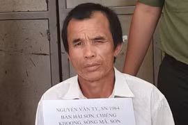 Đối tượng Nguyễn Văn Ty. (Ảnh: TTXVN phát)