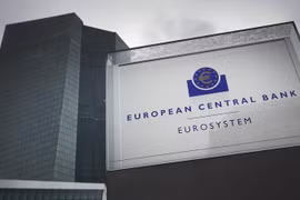 Trụ sở ECB tại Frankfurt am Main của Đức. (Ảnh: AFP/TTXVN)