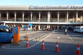 Sân bay quốc tế Manas ở thủ đô Bishkek. (nguồn: bizbilla)