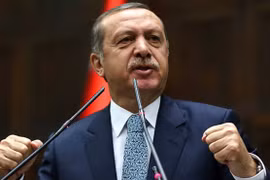 Tổng thống Thổ Nhĩ Kỳ Tayyip Erdogan. (Nguồn: AFP)