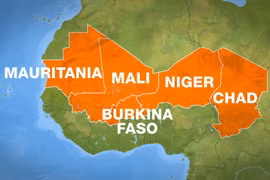 Khu vực Sahel. (Nguồn: Al Jazeera)