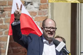 Thị trưởng Pawel Adamowicz. (Nguồn: AFP/TTXVN) 