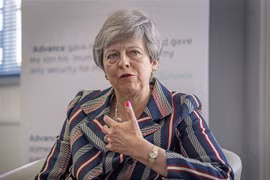 Thủ tướng Anh Theresa May. (Nguồn: AFP/TTXVN) 