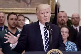 Tổng thống Mỹ Donald Trump. (Nguồn: EPA/TTXVN)
