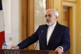 Ngoại trưởng Iran Mohammad Javad Zarif. (Nguồn: AFP/ TTXVN) 