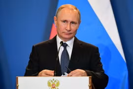 Tổng thống Nga Vladimir Putin. (Nguồn: AFP/TTXVN)