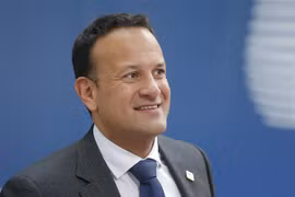 Thủ tướng Ireland Leo Varadkar tới dự cuộc họp của EU tại Brussels, Bỉ, ngày 20/6/2019. (Nguồn: AFP/TTXVN) 