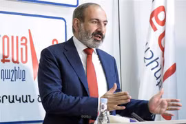 Thủ tướng Armenia Nikol Pashinyan. (Nguồn: AFP/TTXVN) 