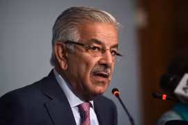 Ngoại trưởng Pakistan Khawaja Muhammad Asif. (Nguồn: AFP/TTXVN)