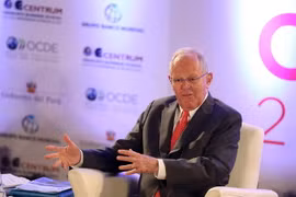 Tổng thống Peru Pedro Pablo Kuczynski. (Nguồn: EPA/TTXVN)