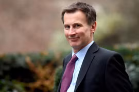 Ngoại trưởng Anh Jeremy Hunt. (Nguồn: Reuters) 