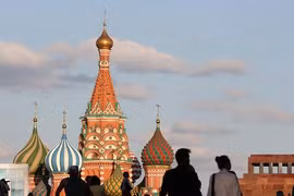 Nga phải đối phó với áp lực không nhỏ từ Phương Tây.(Nguồn: Bloomberg/Getty Images)