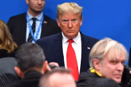 Tổng thống Mỹ Donald Trump (giữa). (Nguồn: AFP/TTXVN) 