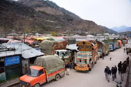 Khu vực biên giới Pakistan-Ấn Độ. (Nguồn: AFP/TTXVN) 