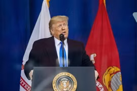 Tổng thống Mỹ Donald Trump. (Nguồn: THX/TTXVN) 