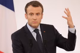 Tổng thống Pháp Emmanuel Macron. (Nguồn: THX/TTXVN) 