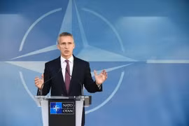 Tổng Thư ký NATO Jens Stoltenberg. (Nguồn: EPA/TTXVN) 