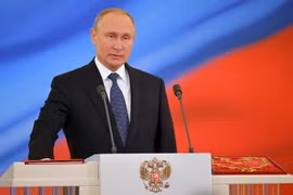 Tổng thống Nga Vladimir Putin. (Nguồn: THX/TTXVN) 