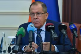 Ngoại trưởng Nga Sergei Lavrov. (Nguồn: EPA/TTXVN)