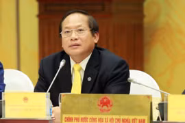 Bộ trưởng Bộ Thông tin và Truyền thông Trương Minh Tuấn. (Ảnh: PV/Vietnam+)