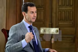Tổng thống Syria Bashar al-Assad. (Nguồn: EPA/TTXVN)