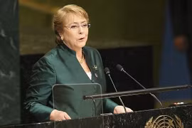 Bà Michelle Bachelet. (Nguồn: AP)