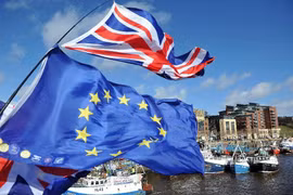 Thủ tướng Anh Boris Johnson đã khăng khăng rằng Anh sẽ rời EU vào ngày 31/10 dù bất kể điều gì xảy ra. (Nguồn: AFP) 