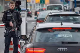 Cảnh sát Đức. (Nguồn: AFP/TTXVN) 