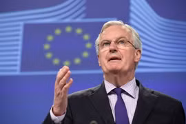 Ông Michel Barnier. (Nguồn: AFP/TTXVN)