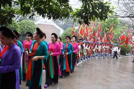 Giỗ Tổ Hùng Vương-Lễ hội Đền Hùng diễn ra trong 6 ngày