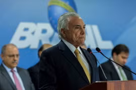 Tổng thống Brazil Michel Temer. (Nguồn: Getty Images)