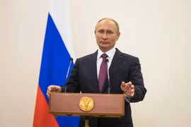 Tổng thống Nga Vladimir Putin. (Nguồn: AFP/TTXVN)