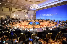 Toàn cảnh một vòng đàm phán Syria tại Astana, Kazakhstan. (Nguồn: AFP/TTXVN)