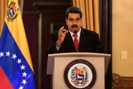 Tổng thống Venezuela Nicolas Maduro. (Nguồn: THX/TTXVN) 